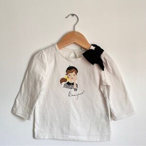 Janie and Jack Parisian Girl Top